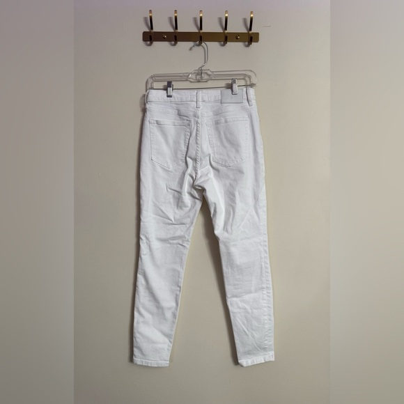 Everlane White High Rise Skinny Jeans Sz 28 - Picture 4 of 6